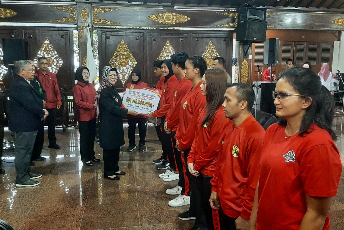 Koni Sukoharjo Cairkan Bonus Atlet Porprov 2023, Medali Emas Rp30 Juta