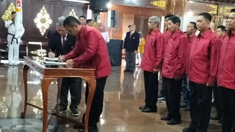 Resmi Dilantik, Ini Harapan untuk Pengurus KONI Sukoharjo Periode 2023-2027